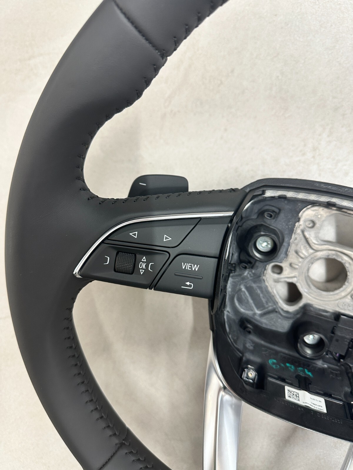 AUDI Q7 Q8 Q5 SPORT MULTIFUNKTION SCHALTWIPPEN LENKRAD SCHWARZ 4M0419091M ORIG. - Obrázek 5