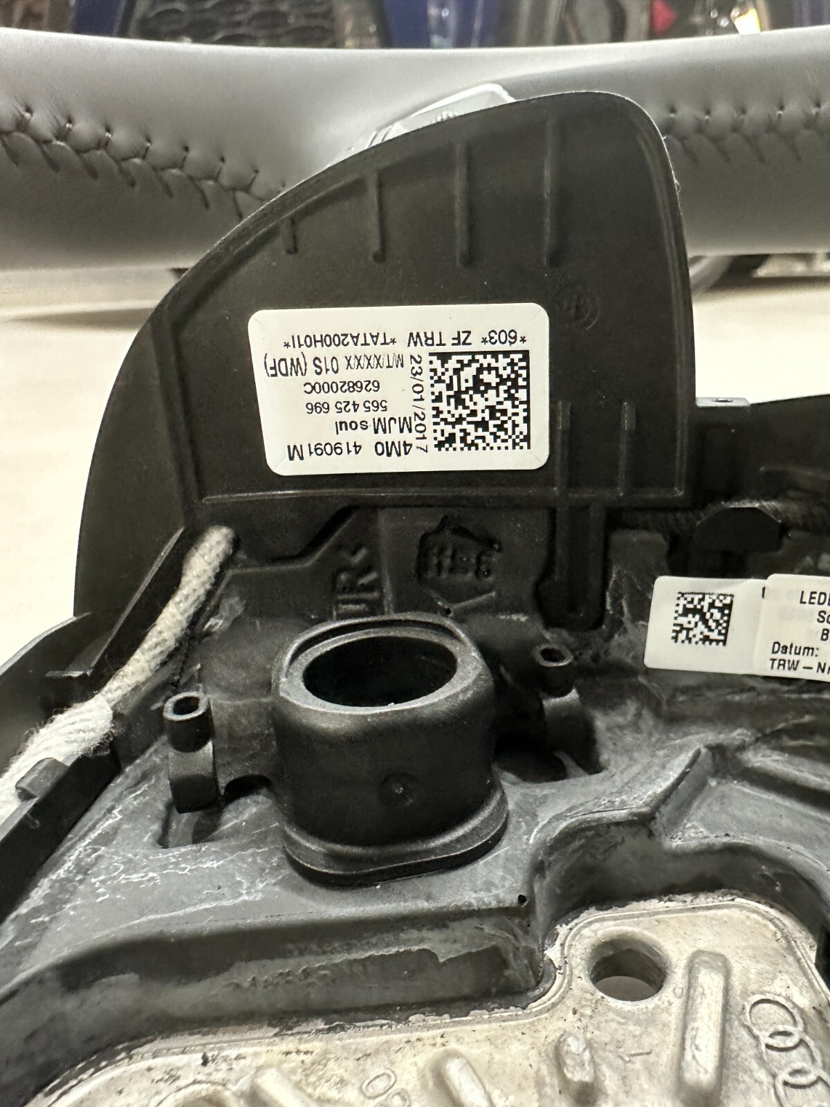 AUDI Q7 Q8 Q5 SPORT MULTIFUNKTION SCHALTWIPPEN LENKRAD SCHWARZ 4M0419091M ORIG. - Obrázek 7