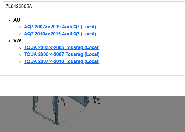 AUDI Q7 , VW TOUAREG 3.0TDI ÖLKÜHLER SERVOLENKUNG 7L8422885A DEMONT V TEST CAR - Obrázek 6
