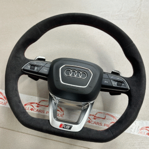 AUDI RS LENKRAD ALCANTARA RSQ8 Q8 Q7 SQ7 4M ABGEFLACHT ROTE NAHT 4M8419091AE NEU