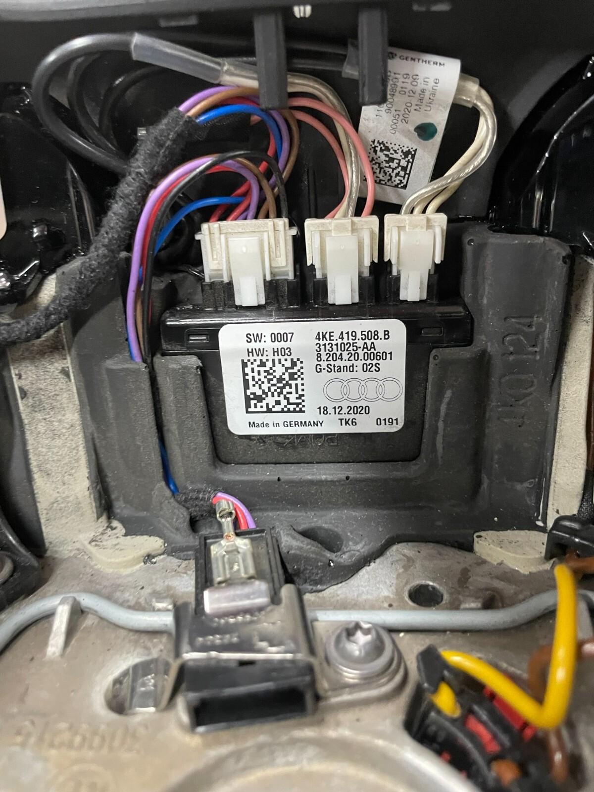 AUDI S6,A6,A7,A8 C8 AUDI SPORT LENKRAD S LEDER BEHEIZT 4KE419091M Test Wagen.... - Obrázek 7