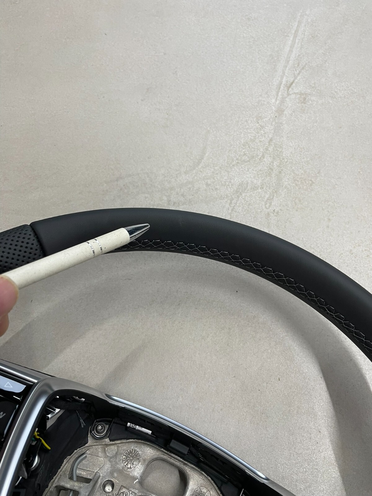 AUDI S6,A6,A7,A8 C8 SPORT LEDER LENKRAD S -Fast Neu-Dem v Neu Wagen... - Obrázek 9