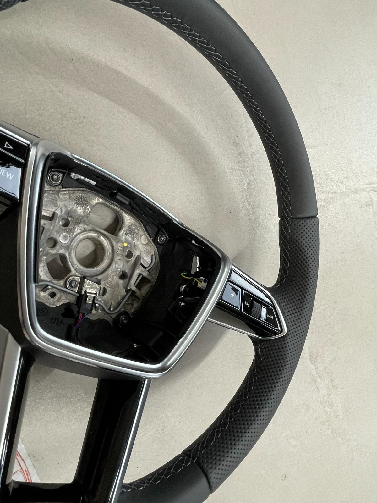 AUDI S6,A6,A7,A8 C8 SPORT LEDER LENKRAD S -Fast Neu-Dem v Neu Wagen... - Obrázek 14