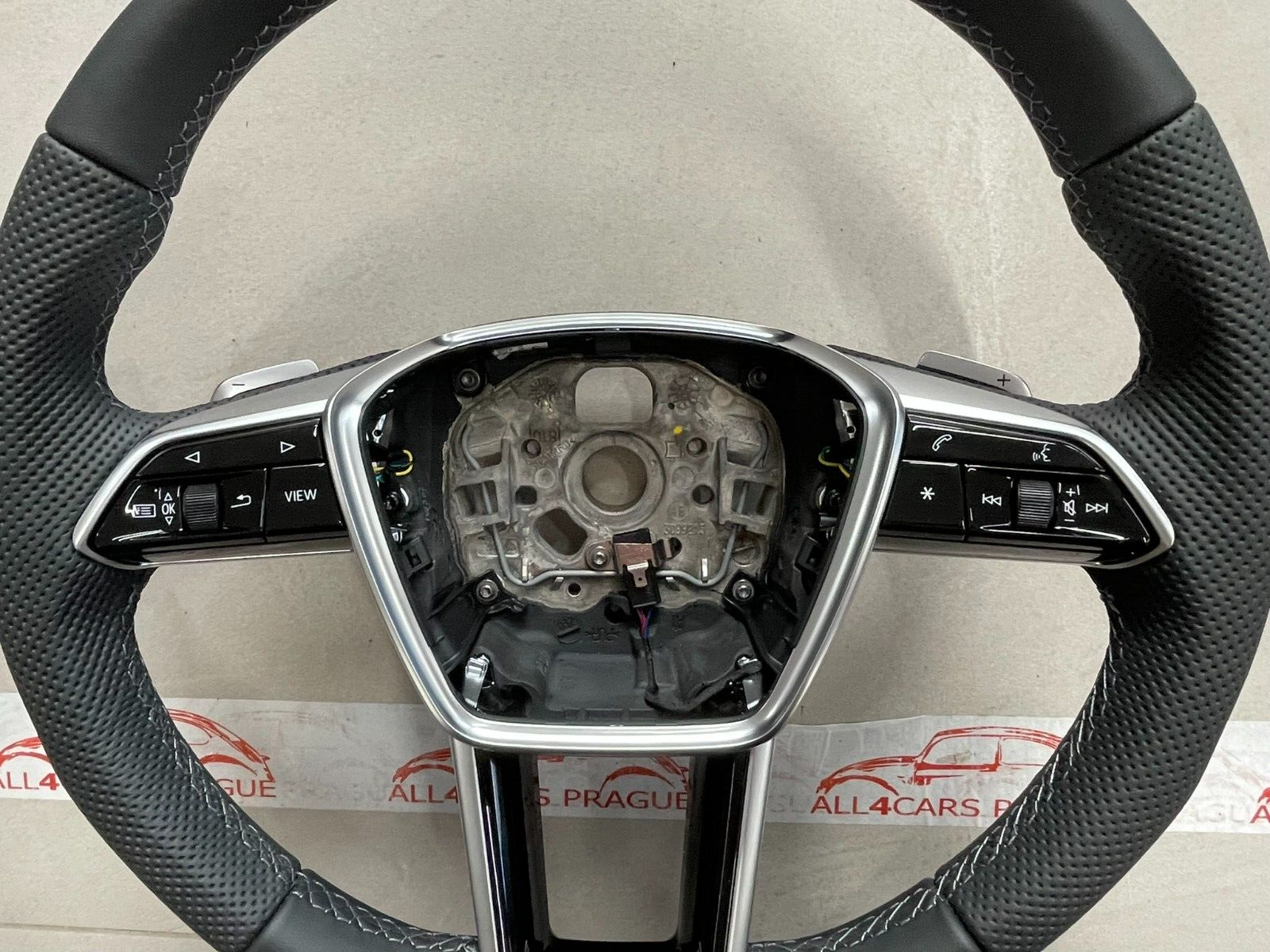 AUDI S6,A6,A7,A8 C8 SPORT LEDER LENKRAD S -Fast Neu-Dem v Neu Wagen... - Obrázek 18