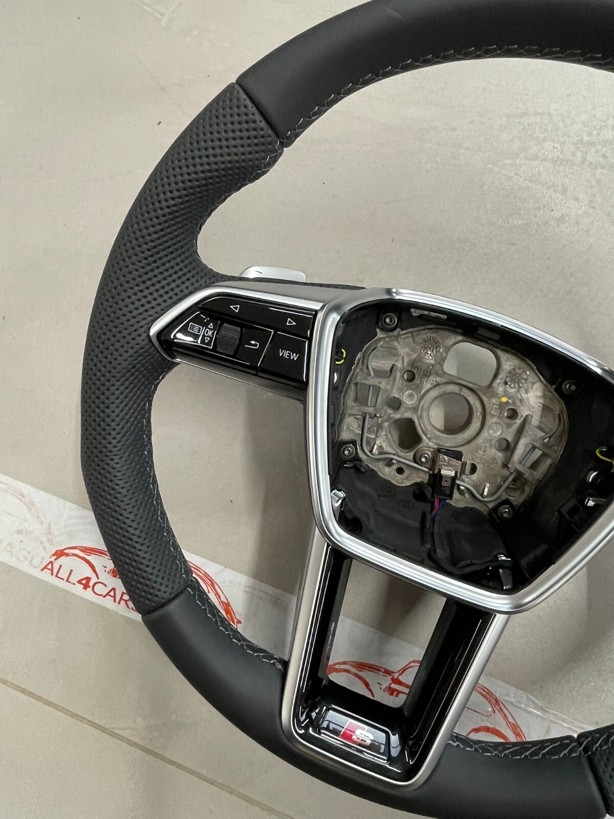 AUDI S6,A6,A7,A8 C8 SPORT LEDER LENKRAD S -Fast Neu-Dem v Neu Wagen... - Obrázek 9