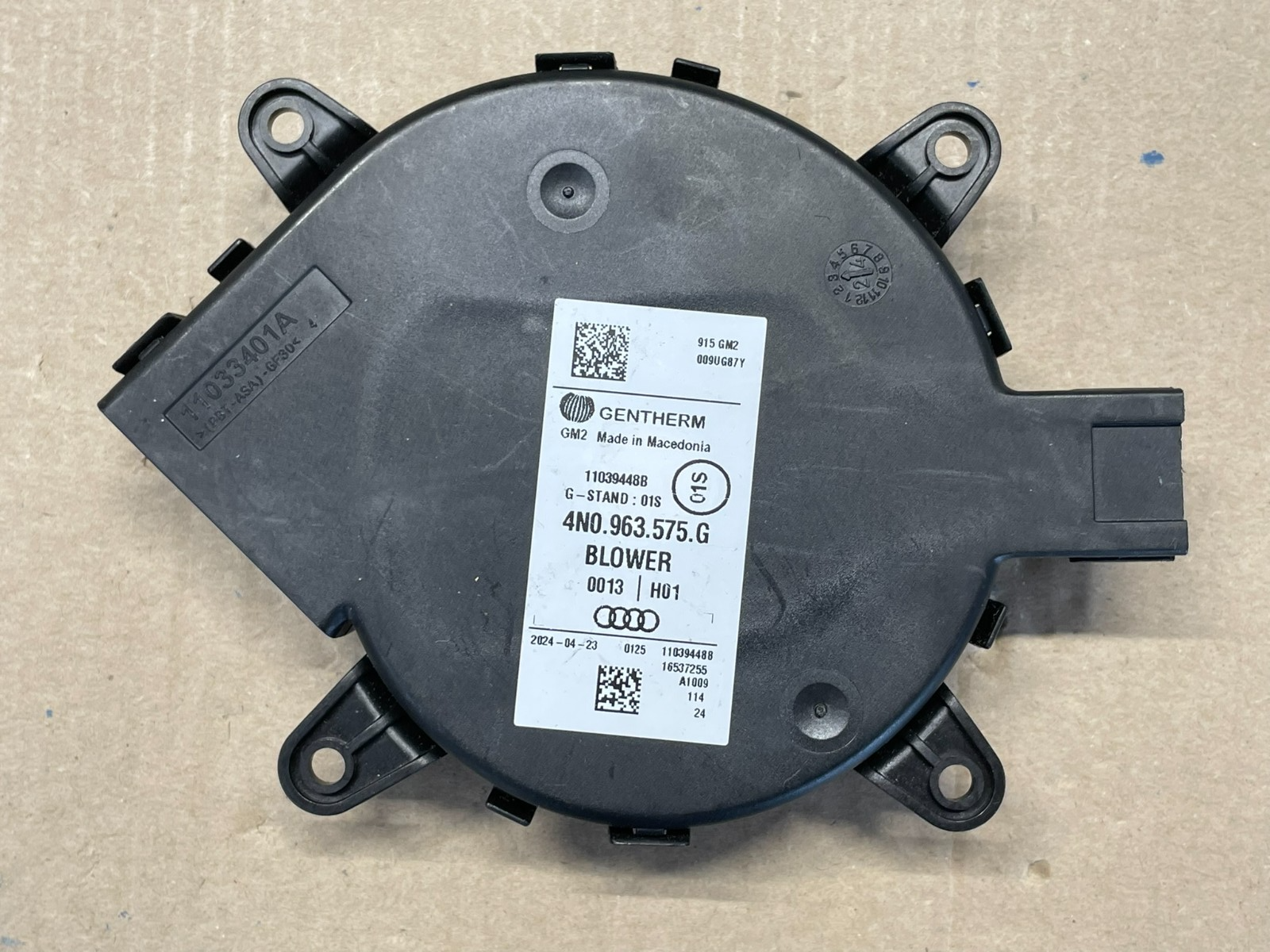 AUDI ŠKODA KLIMA SITZEN BELÜFTUNGSMOTOR 4N0963575G DEM VOM TEST WAGEN ORIGINAL - Obrázek 7