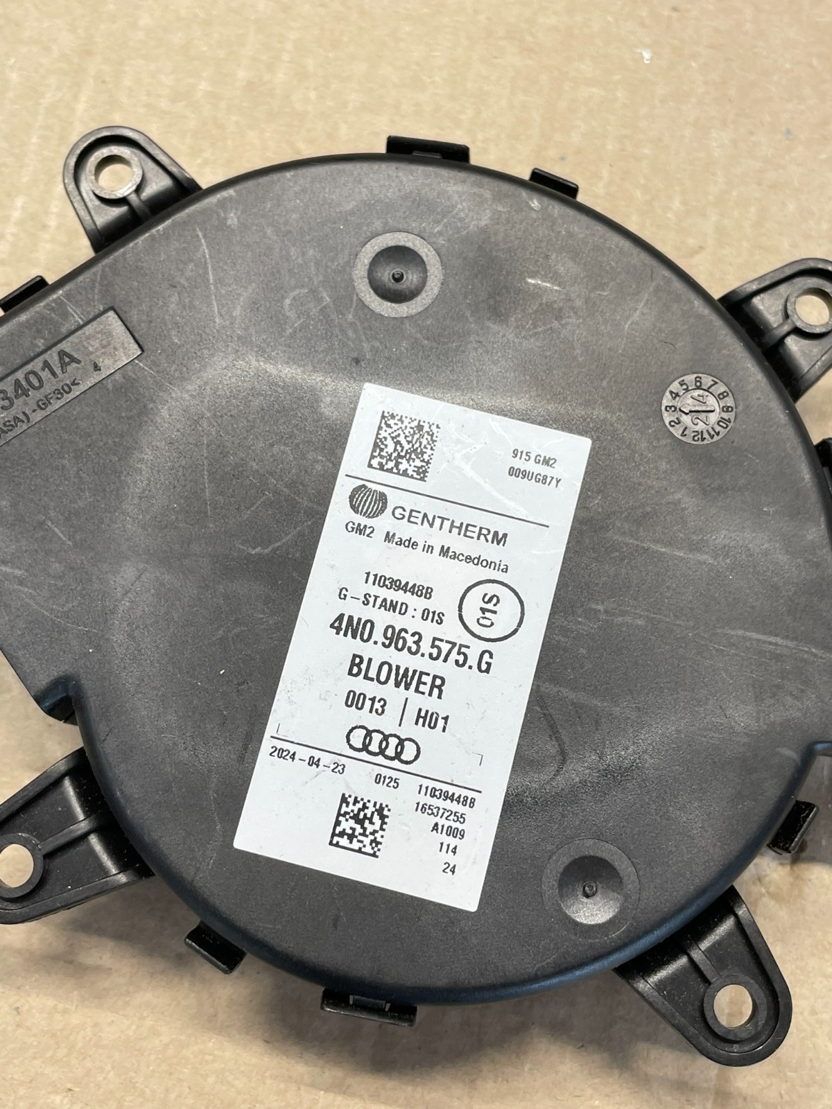 AUDI ŠKODA KLIMA SITZEN BELÜFTUNGSMOTOR 4N0963575G DEM VOM TEST WAGEN ORIGINAL - Obrázek 8