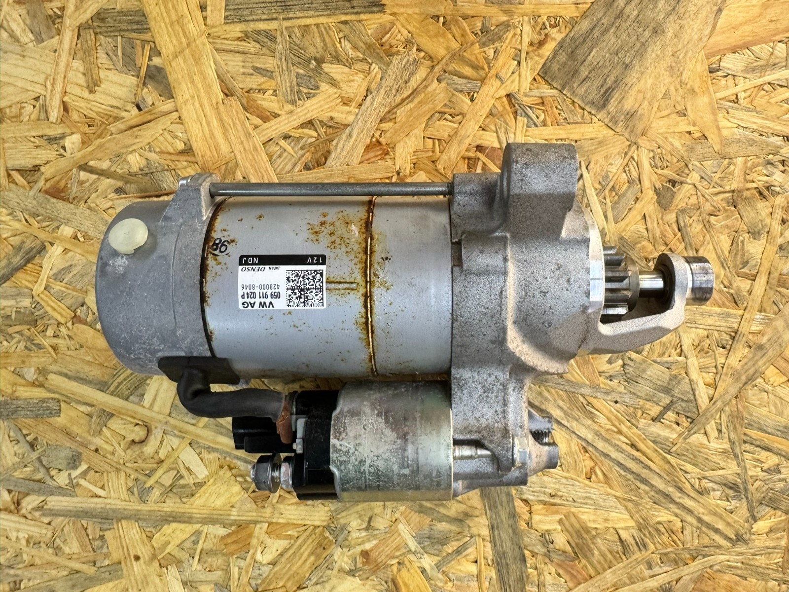 AUDI STARTER ANLASSER A6 A7 A8 3,0 TDI 059911024P Test Car Fast Neu Nur 47 Km! - Obrázek 6