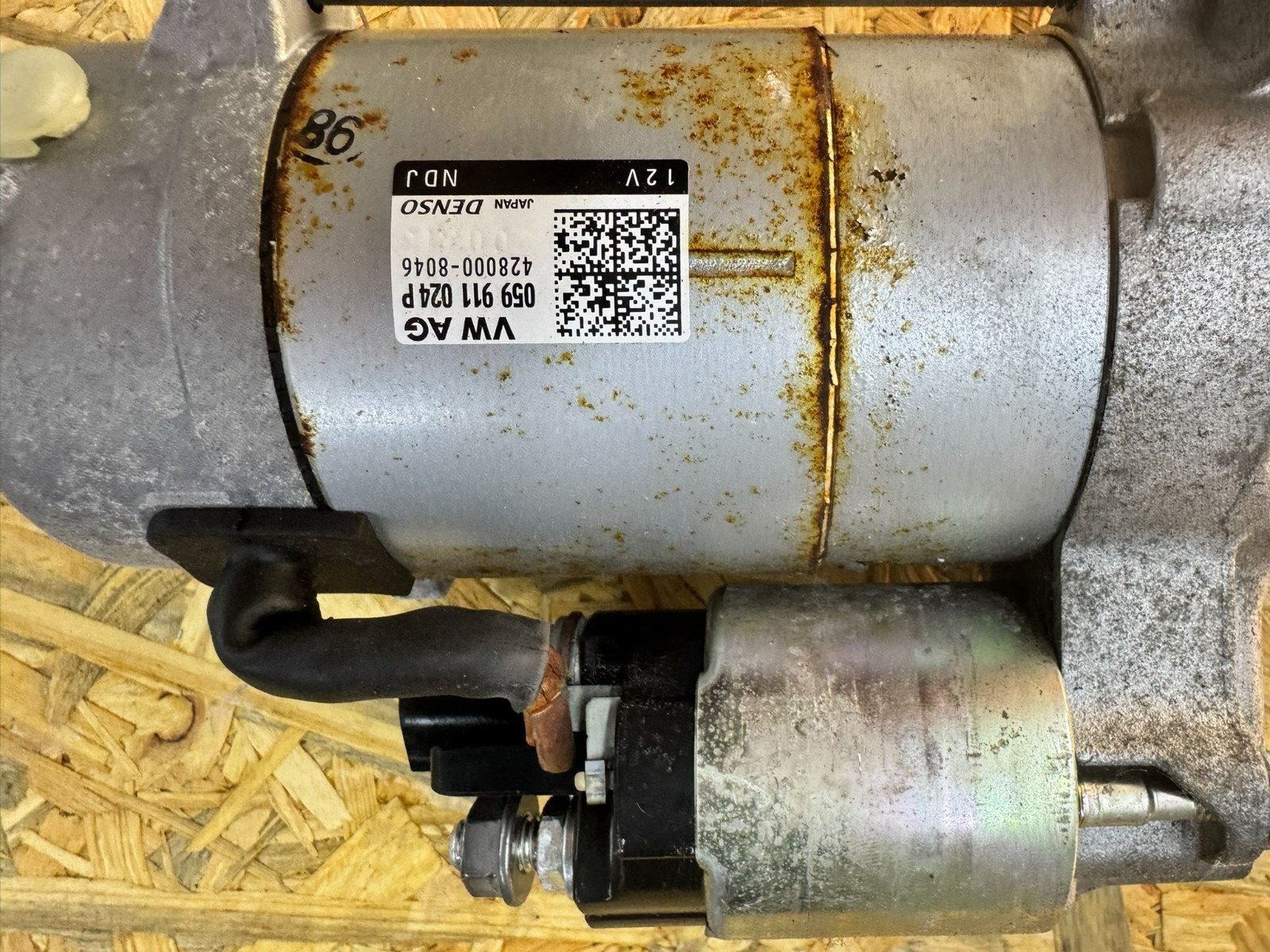 AUDI STARTER ANLASSER A6 A7 A8 3,0 TDI 059911024P Test Car Fast Neu Nur 47 Km! - Obrázek 7