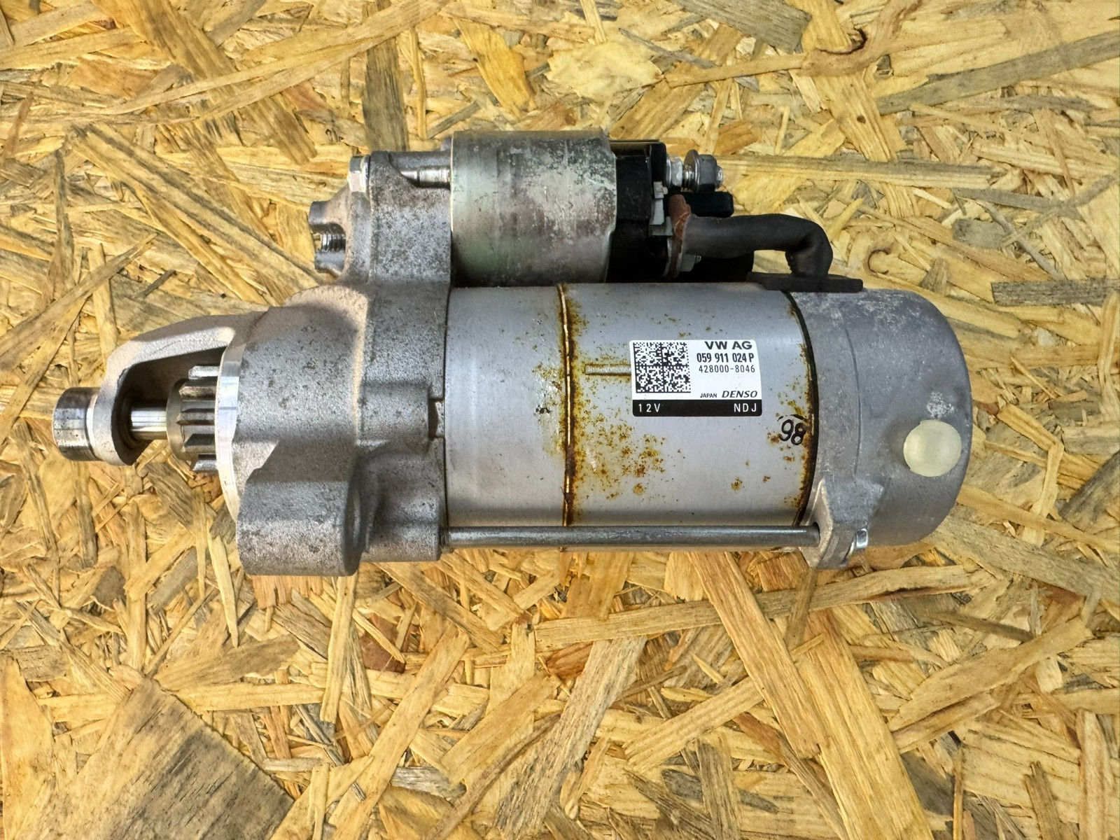 AUDI STARTER ANLASSER A6 A7 A8 3,0 TDI 059911024P Test Car Fast Neu Nur 47 Km!