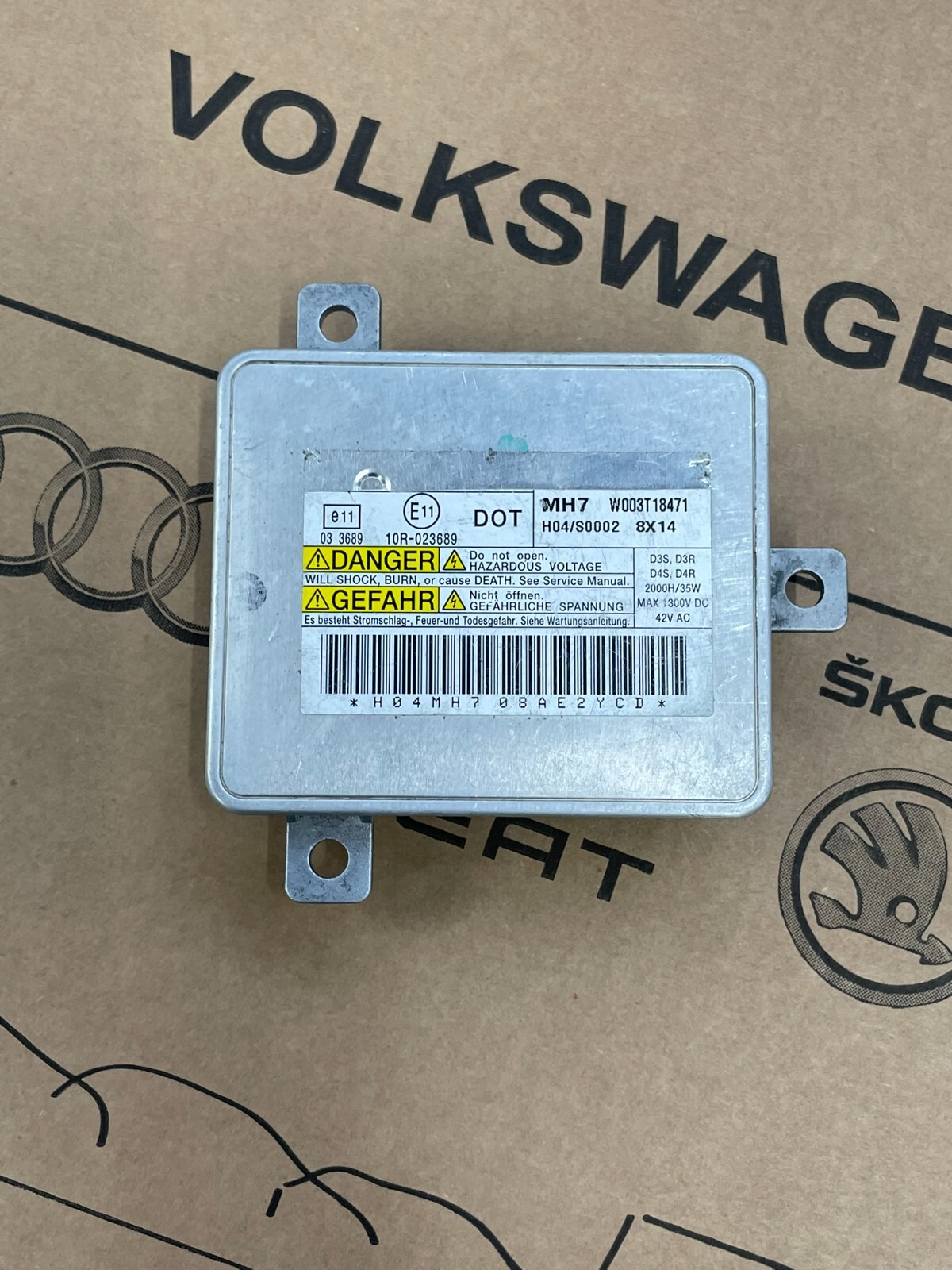 AUDI STEUERGERÄT XENON-SCHEINWERFER W003T18471 - 10R023689 Fast Neu d v Test Car - Obrázek 12