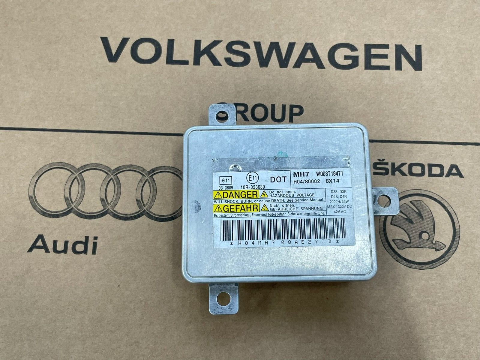 AUDI STEUERGERÄT XENON-SCHEINWERFER W003T18471 - 10R023689 Fast Neu d v Test Car - Obrázek 6