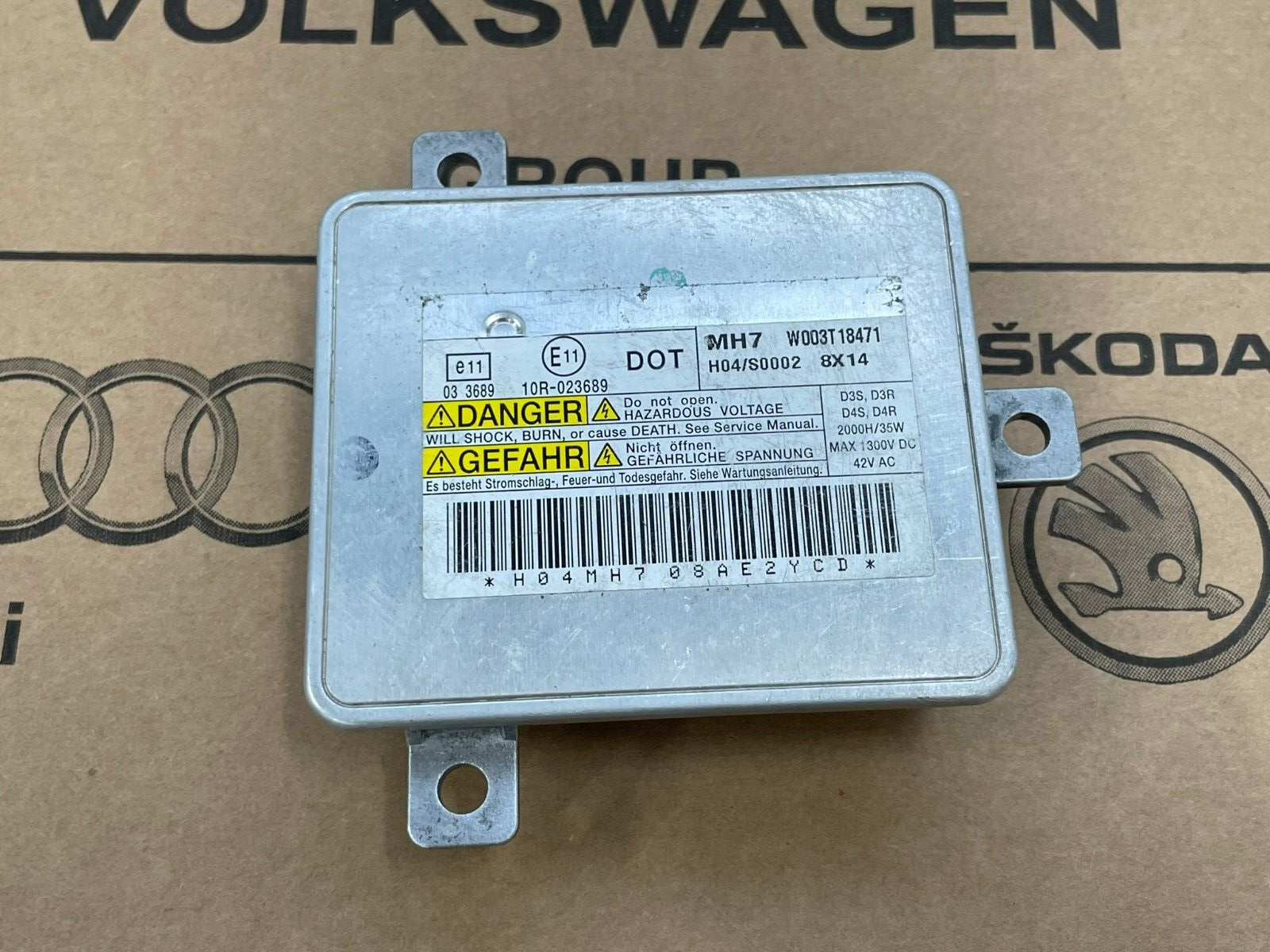 AUDI STEUERGERÄT XENON-SCHEINWERFER W003T18471 - 10R023689 Fast Neu d v Test Car