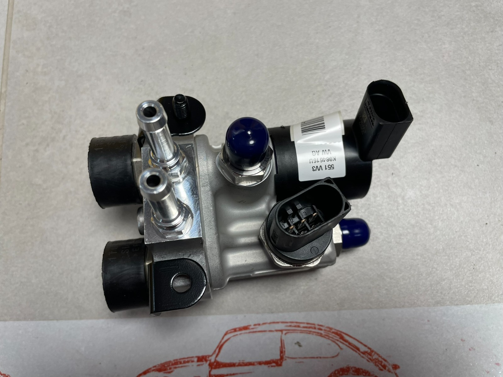 AUDI VW CNG GAS KRAFTSTOF DRUCKREGEL 1S0906035C = 1S0906011B = 1S0906011C NEU OE - Obrázek 3