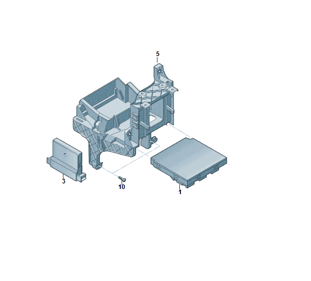 AUDI VW SEAT DIAGNOSEINTERFACE GATEWAY 1K0907530AF = 7N0907530 = 8P0907530A ORIG - Obrázek 5