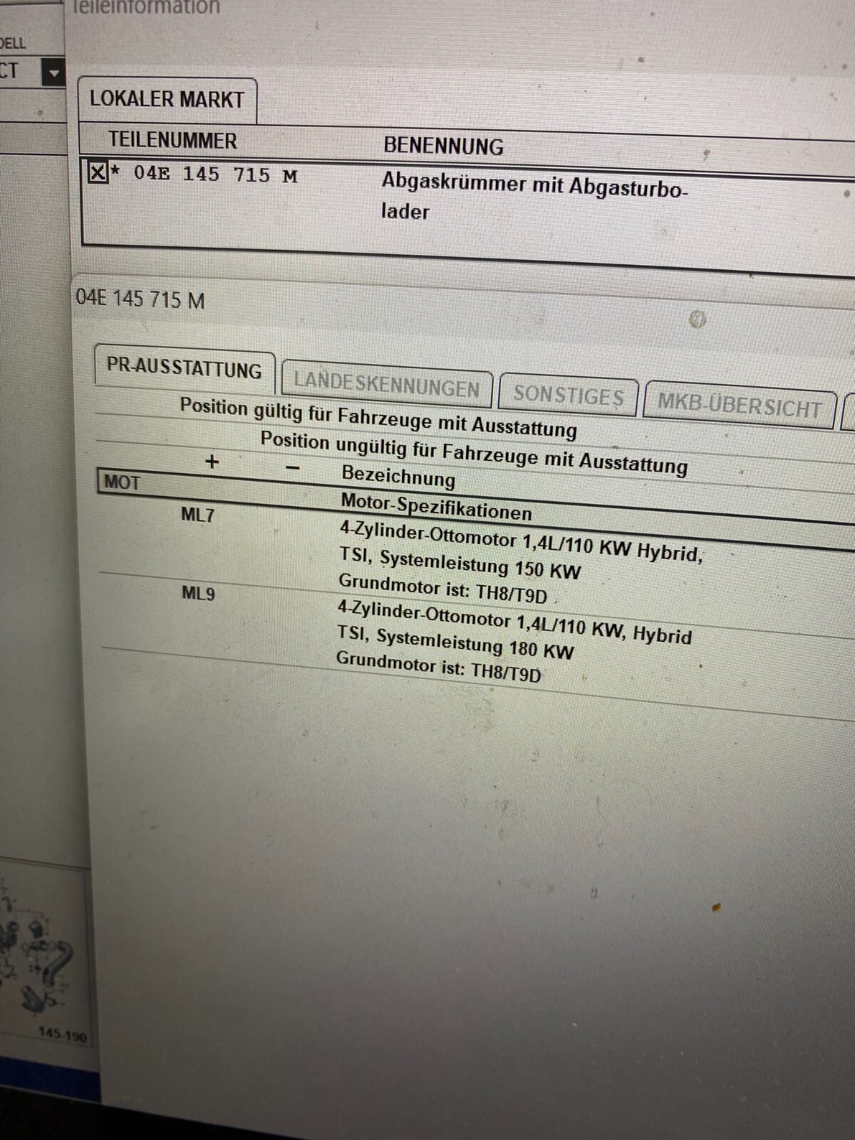 AUDI VW SKODA SEAT TURBO TURBOLADER 04E145715M ORIGINAL NEU!!! - Obrázek 13