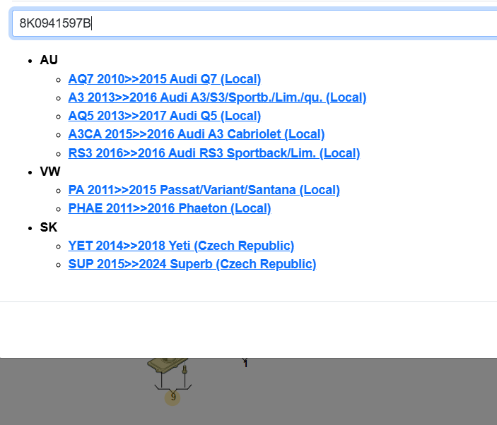 AUDI VW ŠKODA XENON SCHEINWERFER STEUERGERÄT 8K0941597B DEM VOM NEU SCHEINWERFER - Obrázek 3