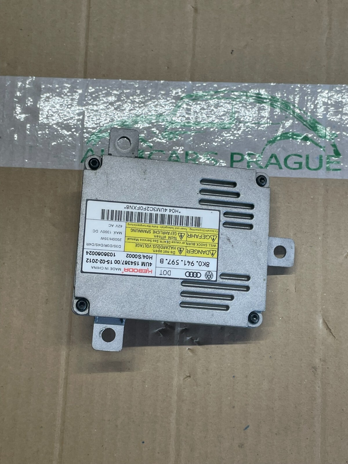 AUDI VW ŠKODA XENON SCHEINWERFER STEUERGERÄT 8K0941597B DEM VOM NEU SCHEINWERFER - Obrázek 9