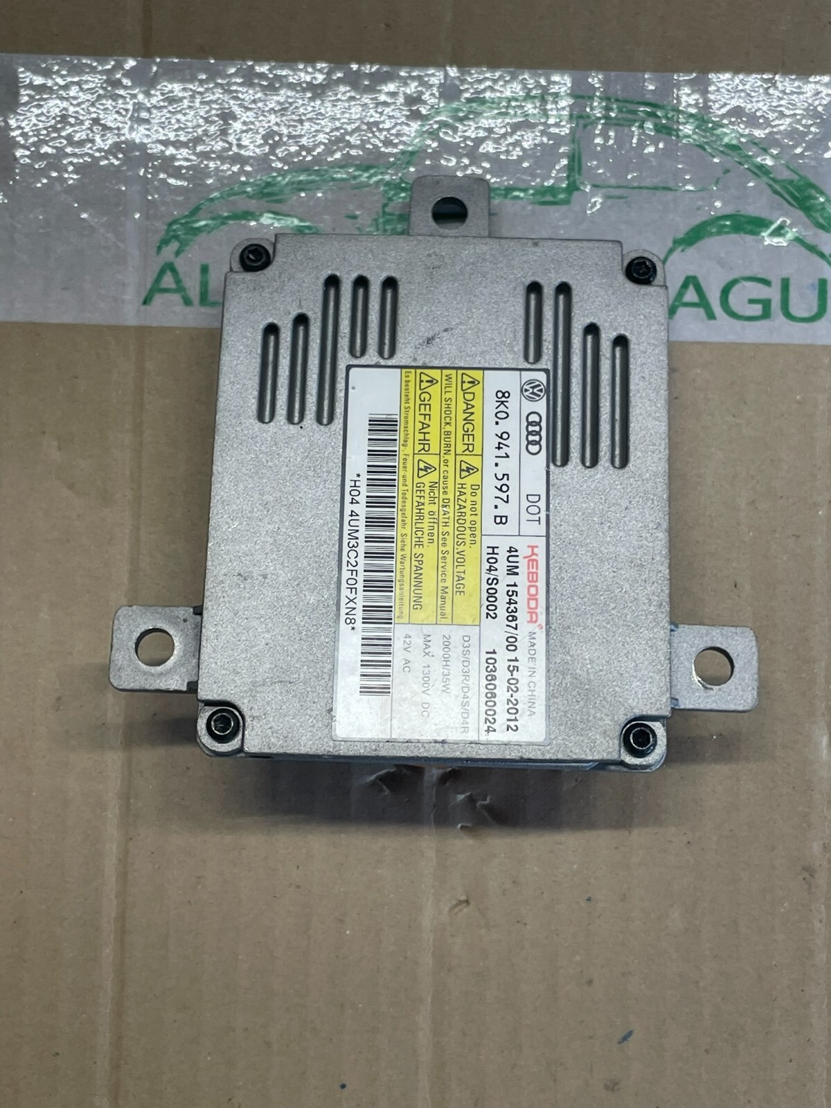 AUDI VW ŠKODA XENON SCHEINWERFER STEUERGERÄT 8K0941597B DEM VOM NEU SCHEINWERFER - Obrázek 10