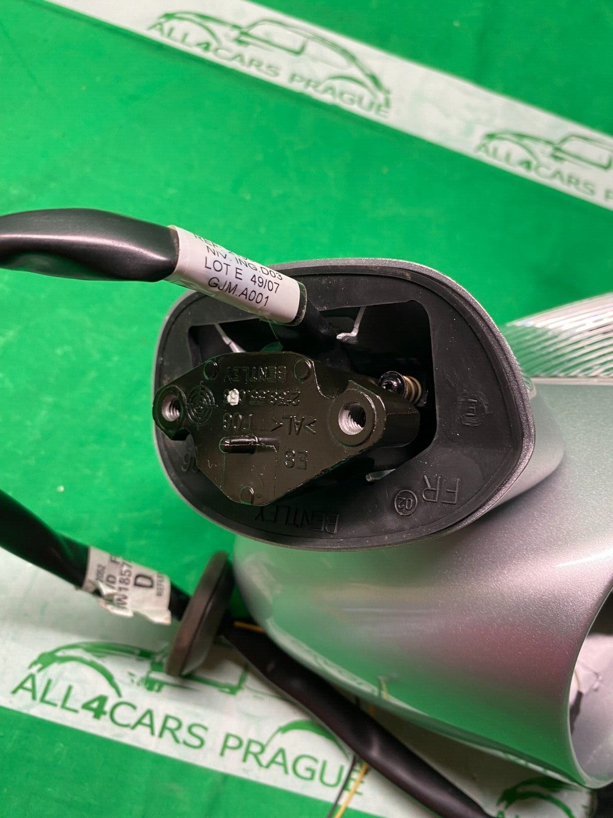 BENTLEY CONTINENTAL GT SEITENSPIEGEL LINKS 3W1857507LA 7W ORIGINAL NEU!!! - Obrázek 14