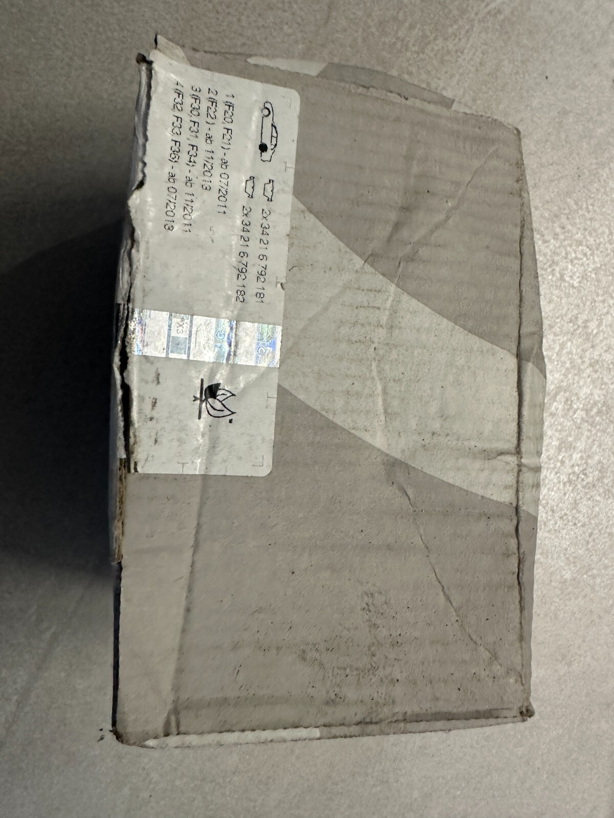 BMW 1,2,3,4 BREMSBELÄGE BREMSBELAGSATZ HINTEN 34216873093-34216850569 ORIGINAL! - Obrázek 9