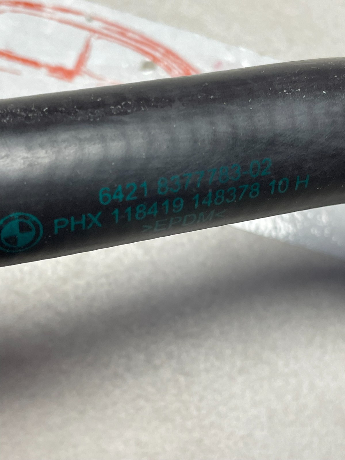 BMW 3ER E46 316I 318I M43 HEIZUNG-KÜHLERSCHLAUCH 64218377783 - 02 BMW ORIG.NEU - Obrázek 20