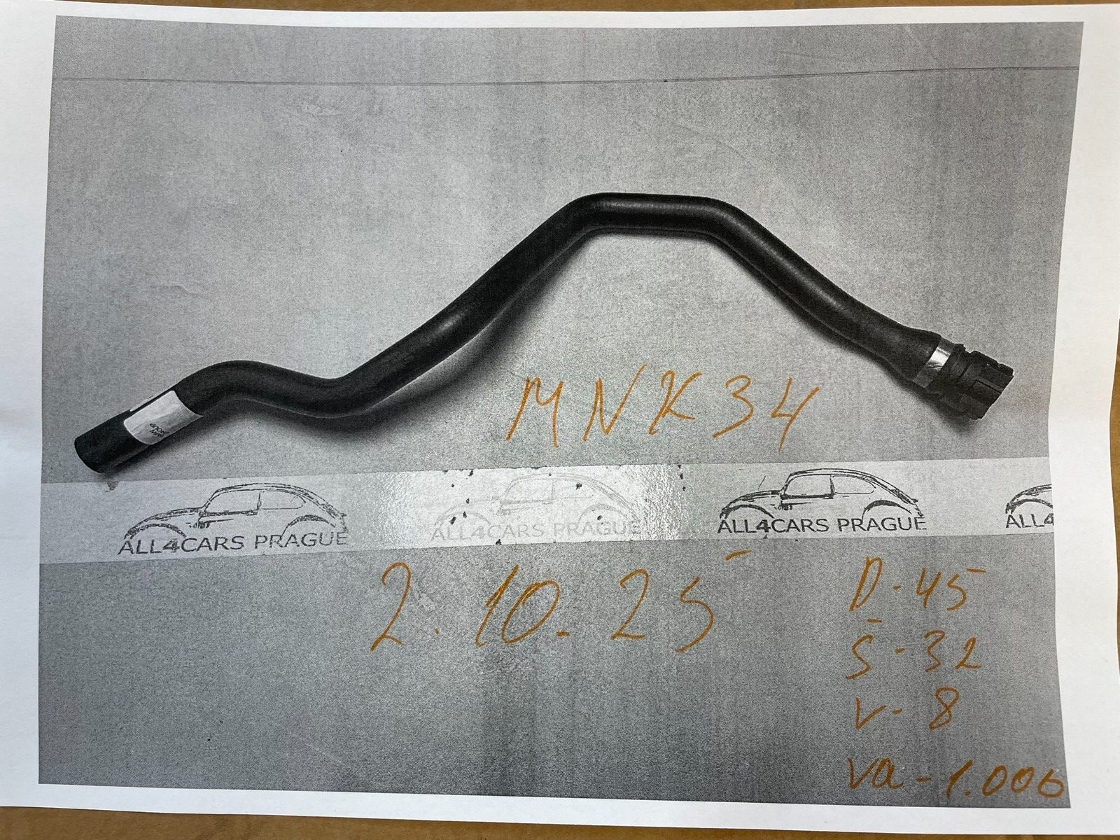 BMW 3ER E46 316I 318I M43 HEIZUNG-KÜHLERSCHLAUCH 64218377783 - 02 BMW ORIG.NEU - Obrázek 22