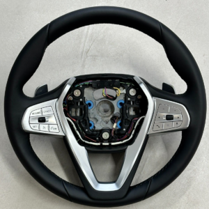 BMW 5 6 7 G30 G31 G32 G11 BMW SPORT LENKRAD LEDER MIT PADELS Fast Neu Test Wagen