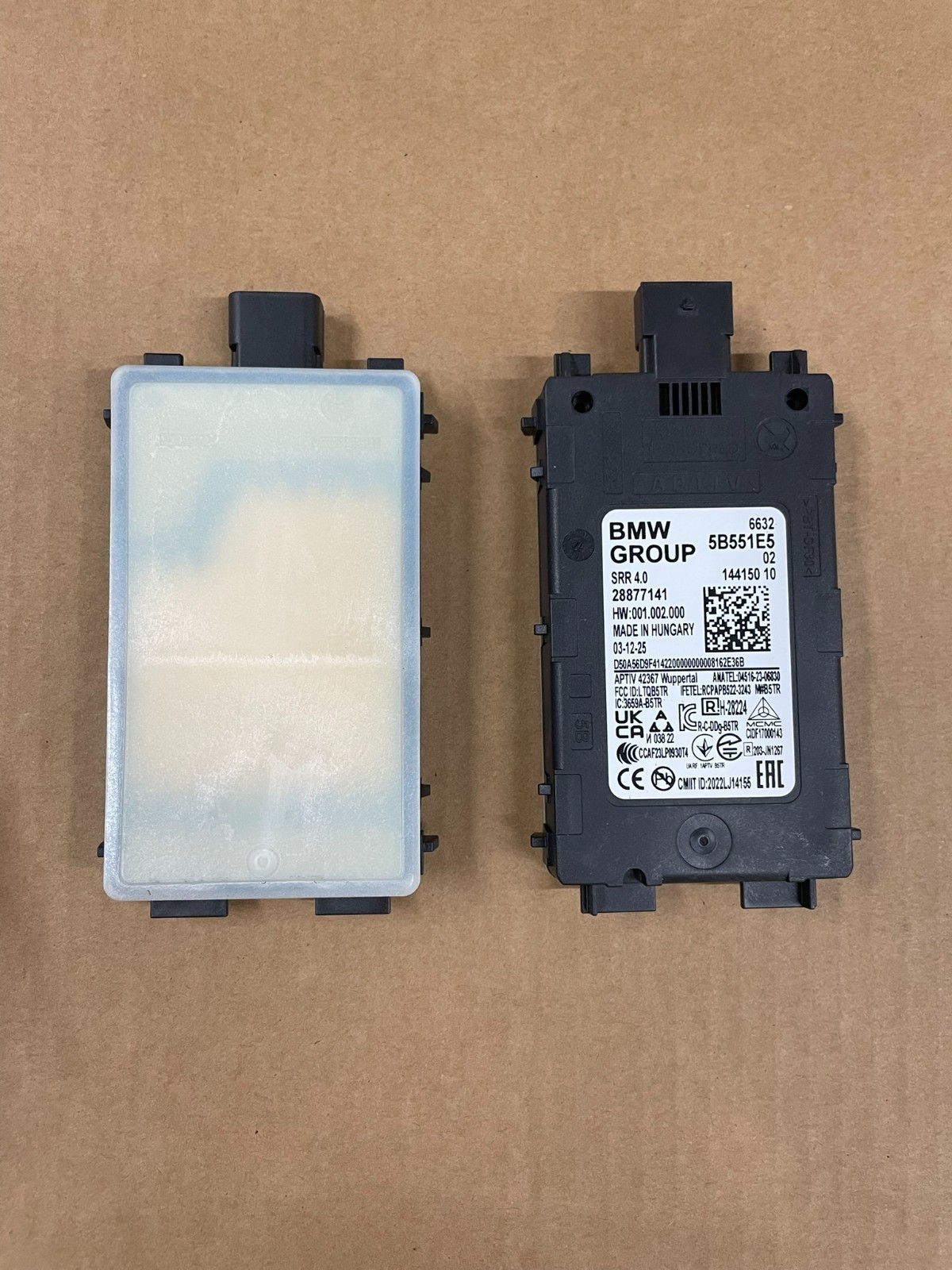 BMW 5 G60, 5 G68, 5 G90, 5 G68 RADARSENSOR TOTWINKEL RADAR 66325B551E5 ORIG NEU - Obrázek 7