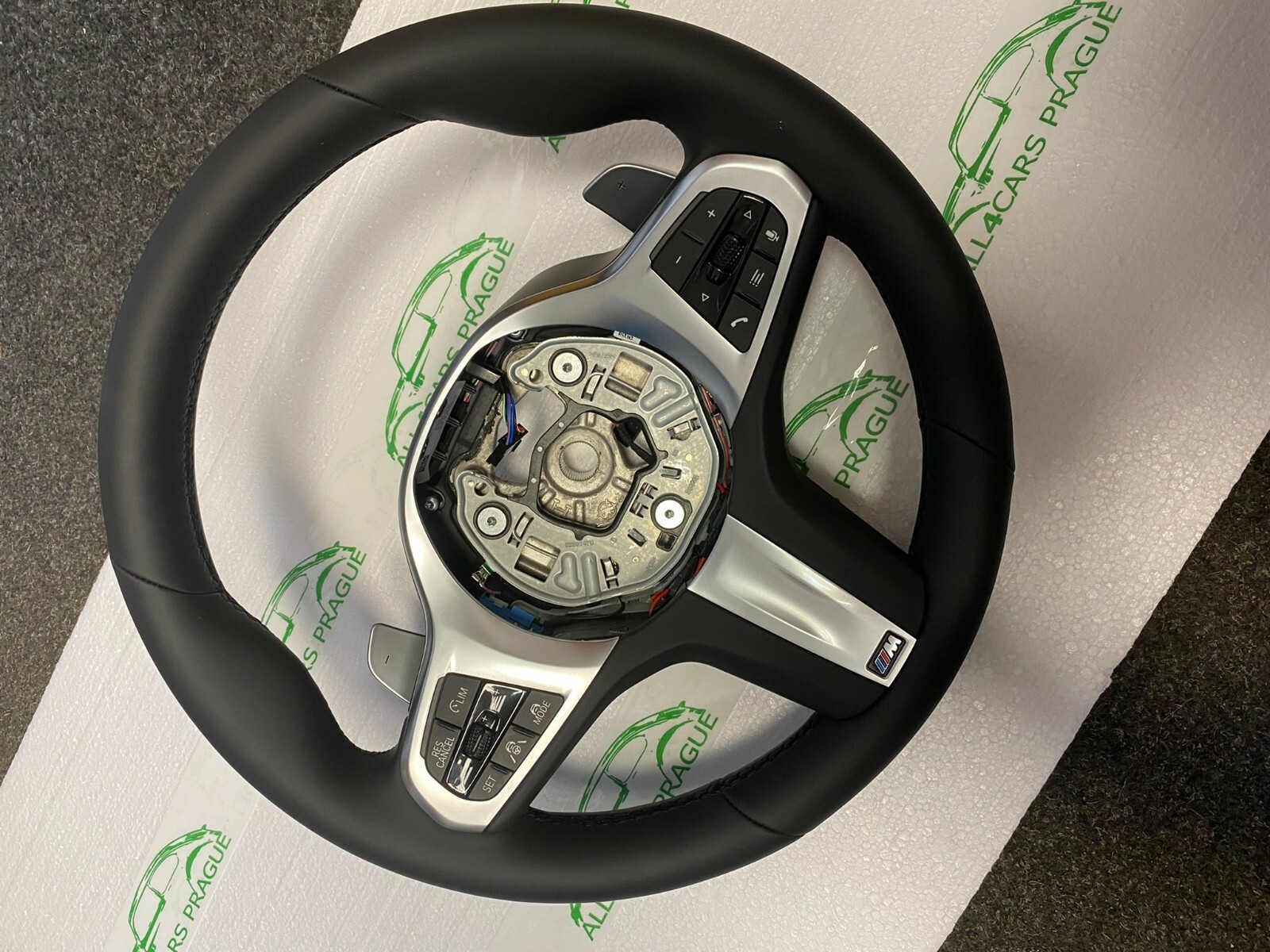 BMW M SPORT STEERING WHEEL 8077417-14 M-SPORT ORIG. NEU!! - Obrázek 3