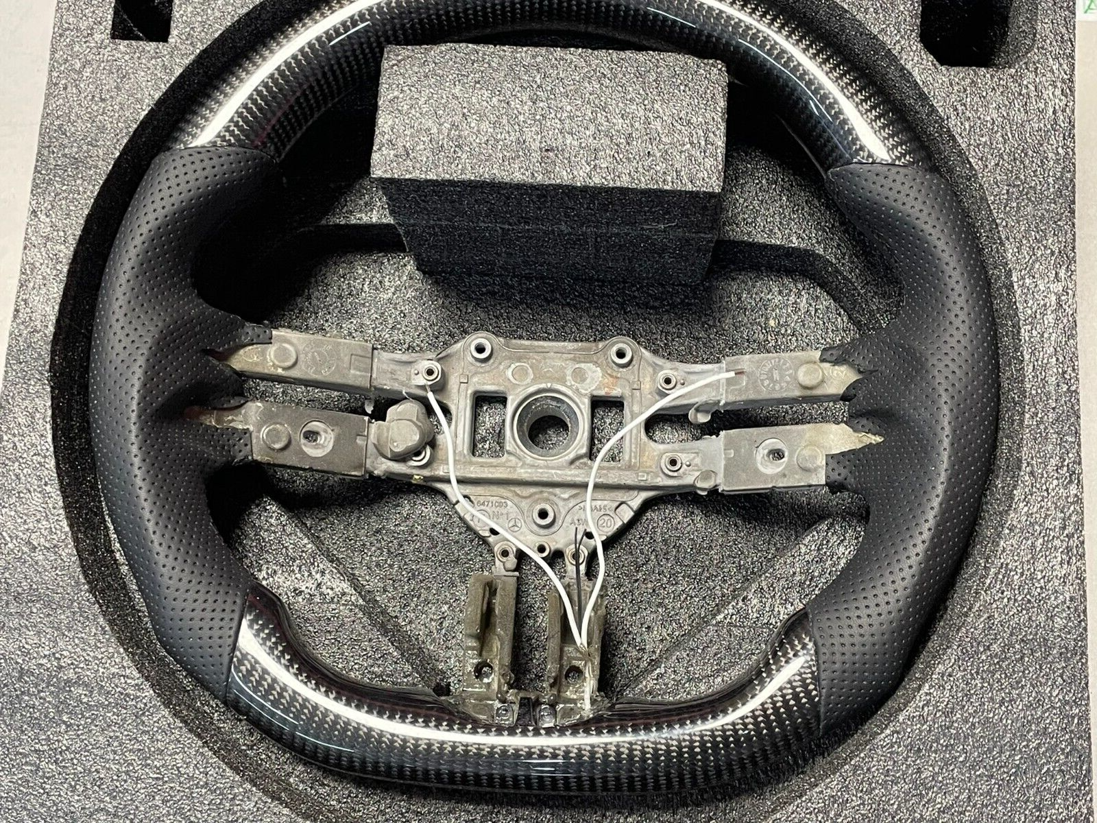 CARBON LENKRAD FÜR MERCEDES BENZ SPORT AMG LEERES RAHMEN INDIVIDUELLE PRODUKT - Obrázek 11