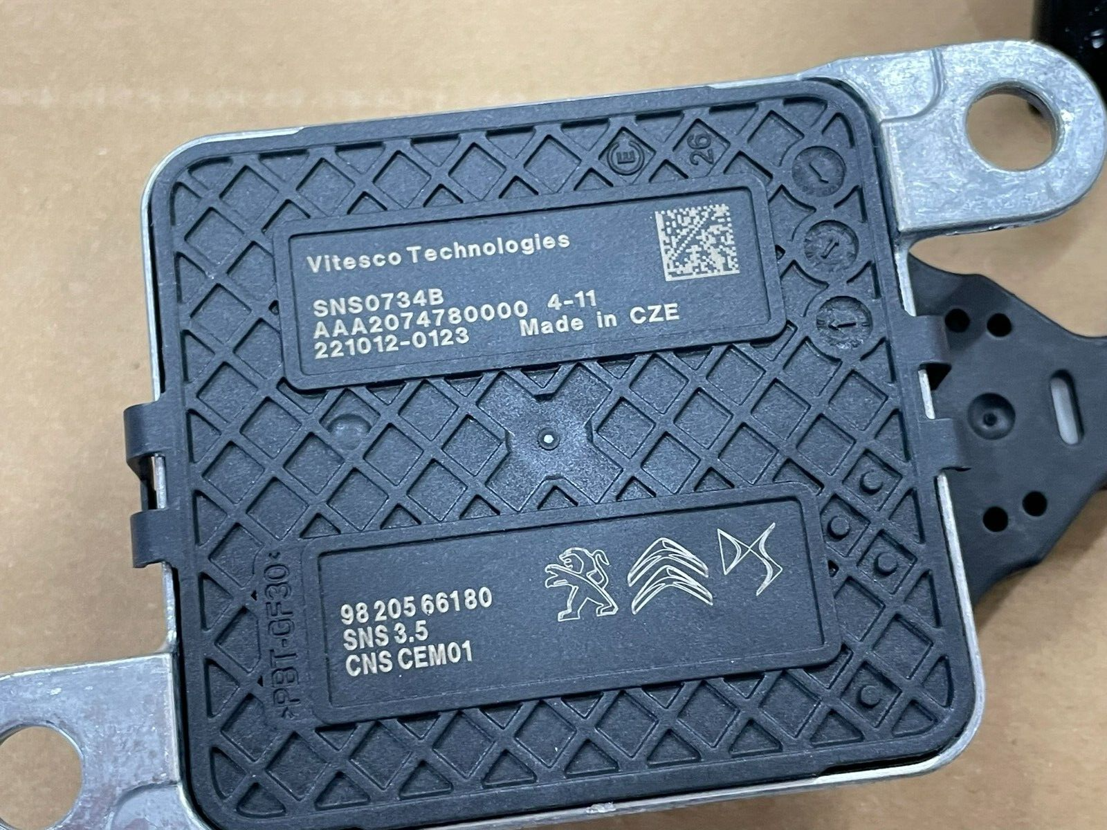 CITROEN JUMPER III PEUGEOT BOXER III 2.2 BLUEHDI NOX SENSOR VORNE 9820566180 NEU - Obrázek 7