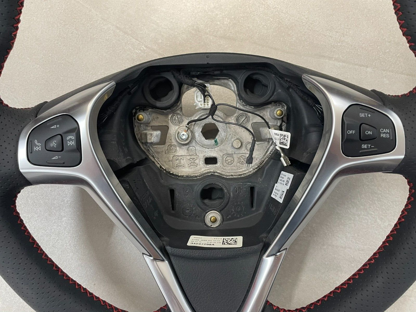 FORD FIESTA MULTIFUNKTIONAL SPORT LEDER LENKRAD G1BB3600BA FAST NEU d v Test Car - Obrázek 3