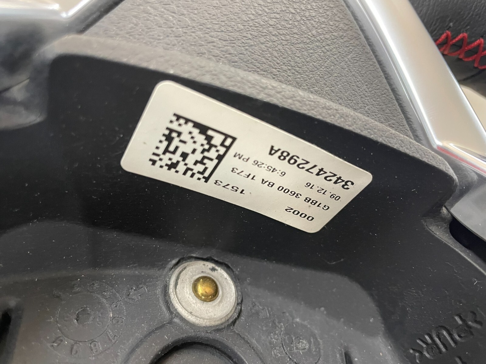 FORD FIESTA MULTIFUNKTIONAL SPORT LEDER LENKRAD G1BB3600BA FAST NEU d v Test Car - Obrázek 8