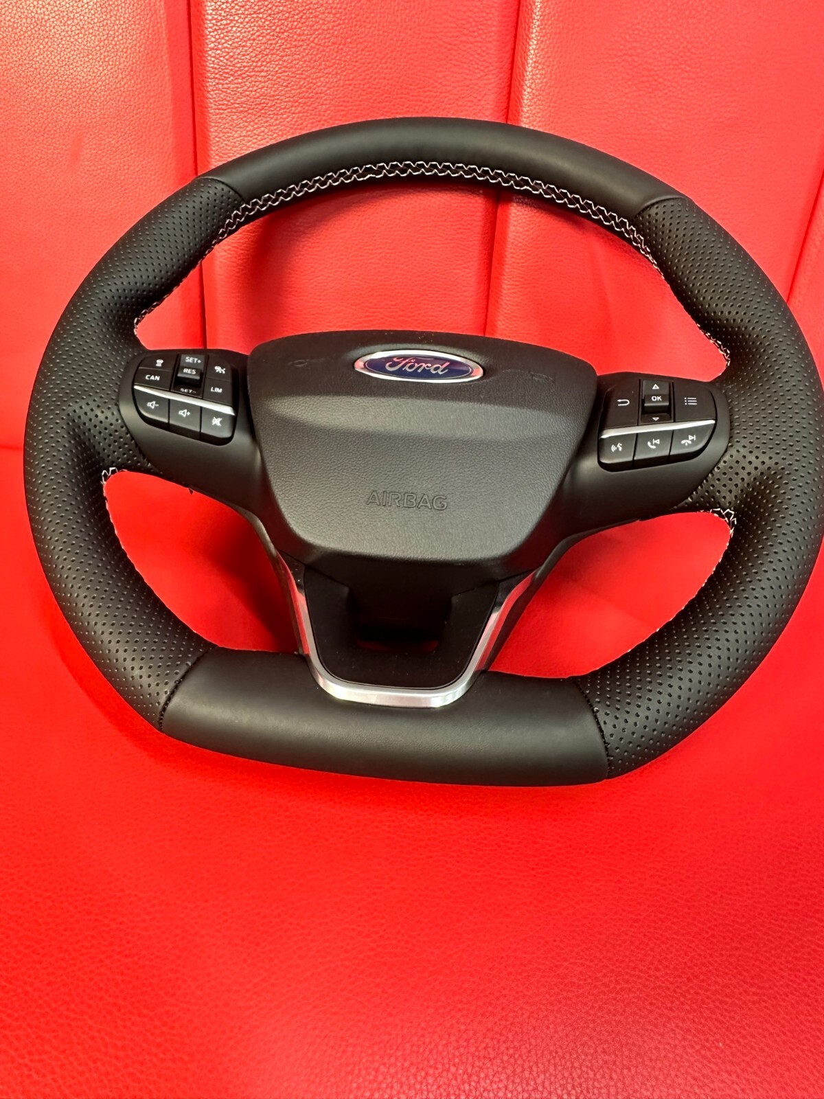 FORD LENKRAD SPORT LEDER LENKRAD KOMPLET L1TJ-3600-VD1HAL ORIGINAL TEIL NEU - Obrázek 12