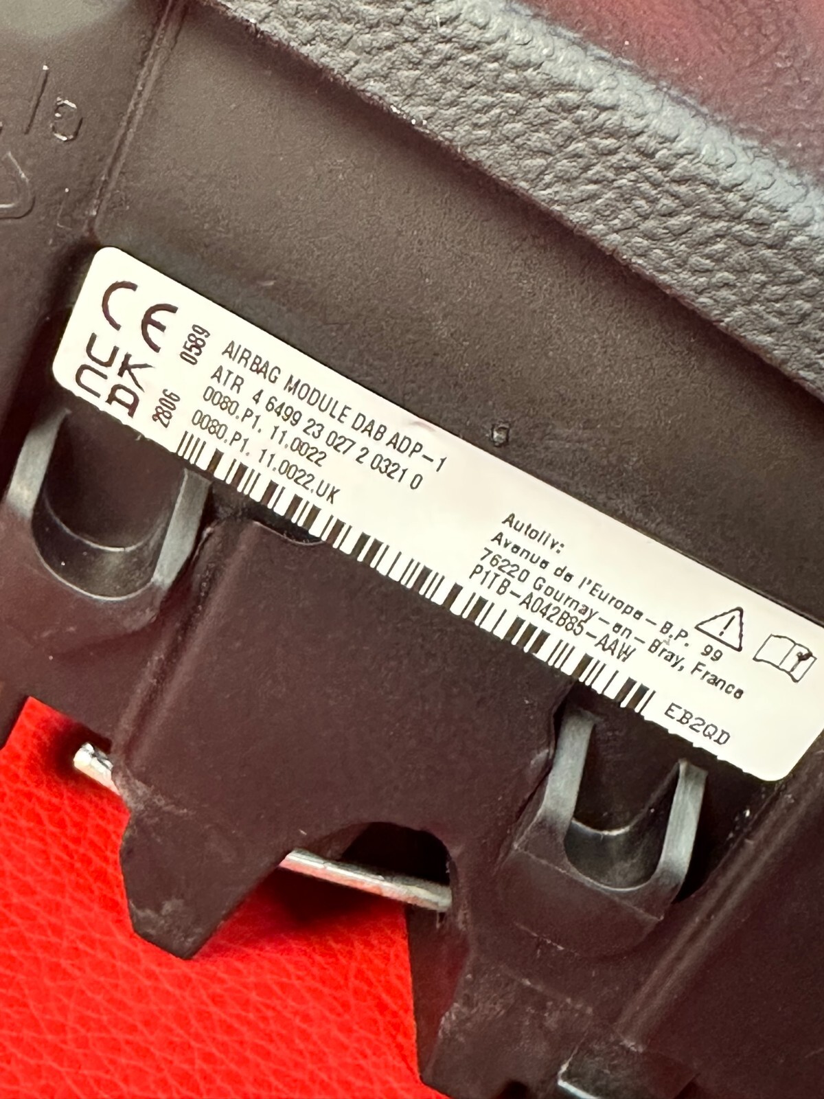 FORD LENKRAD SPORT LEDER LENKRAD KOMPLET L1TJ-3600-VD1HAL ORIGINAL TEIL NEU - Obrázek 19