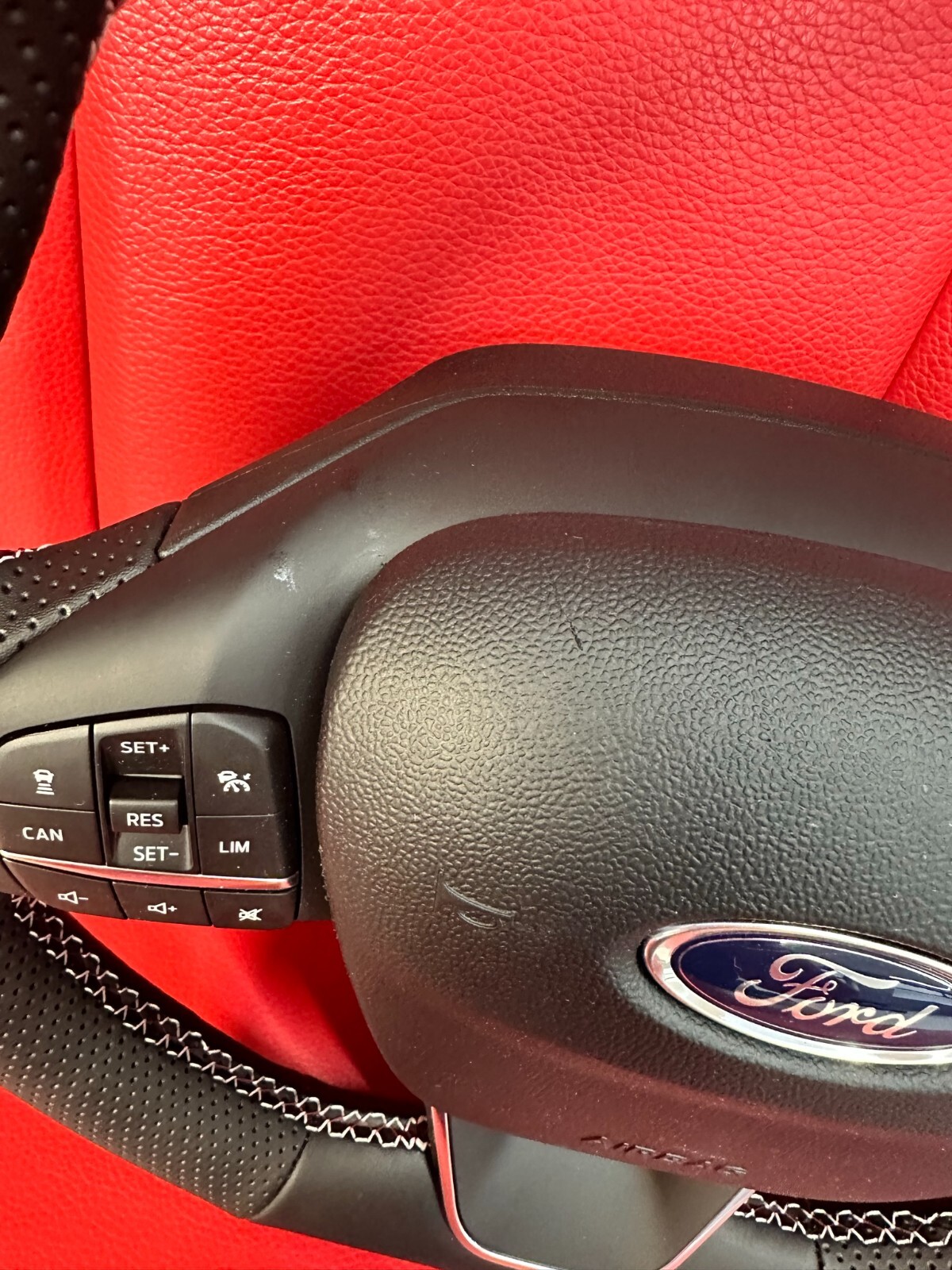 FORD LENKRAD SPORT LEDER LENKRAD KOMPLET L1TJ-3600-VD1HAL ORIGINAL TEIL NEU - Obrázek 5