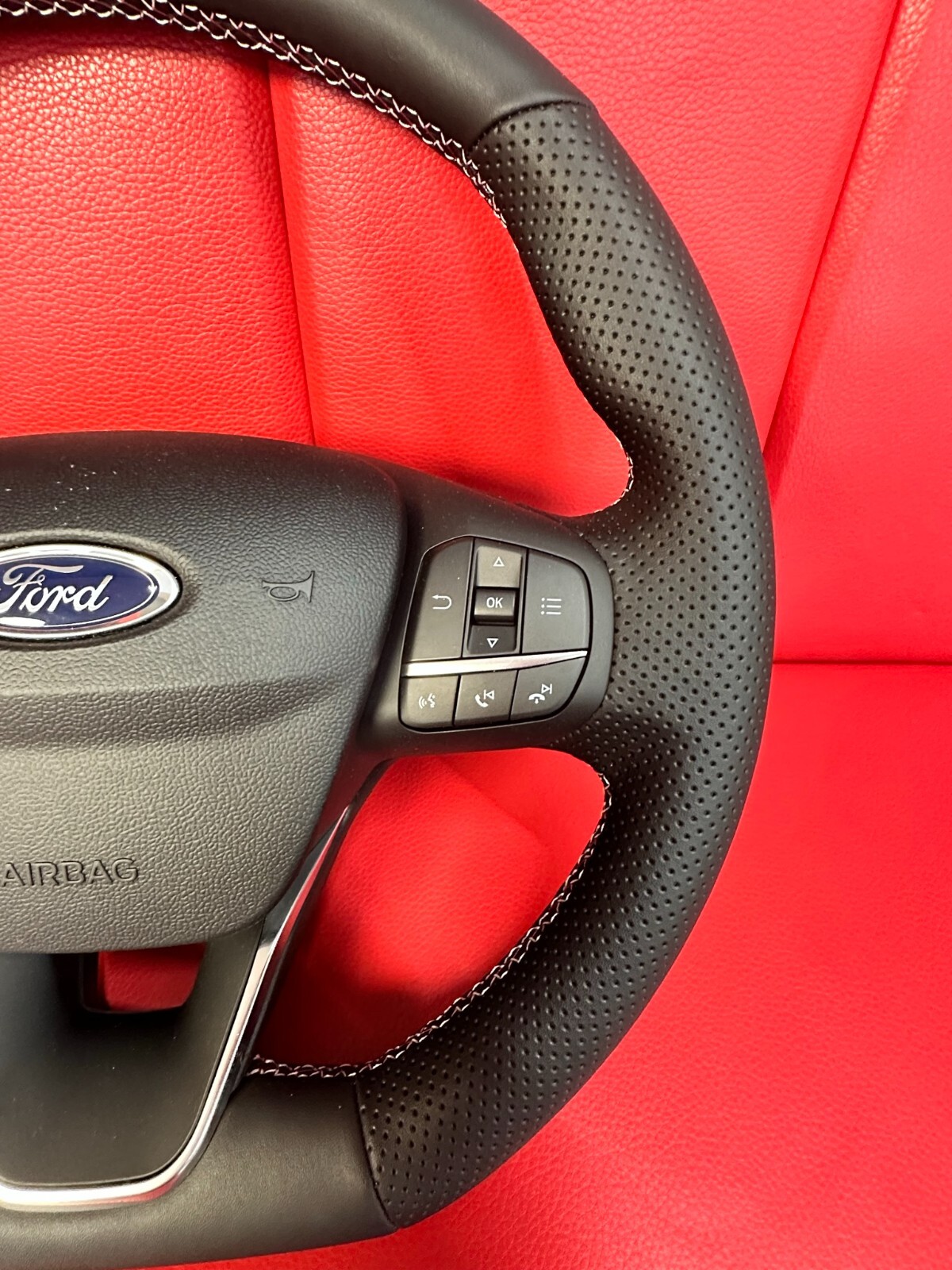 FORD LENKRAD SPORT LEDER LENKRAD KOMPLET L1TJ-3600-VD1HAL ORIGINAL TEIL NEU - Obrázek 10
