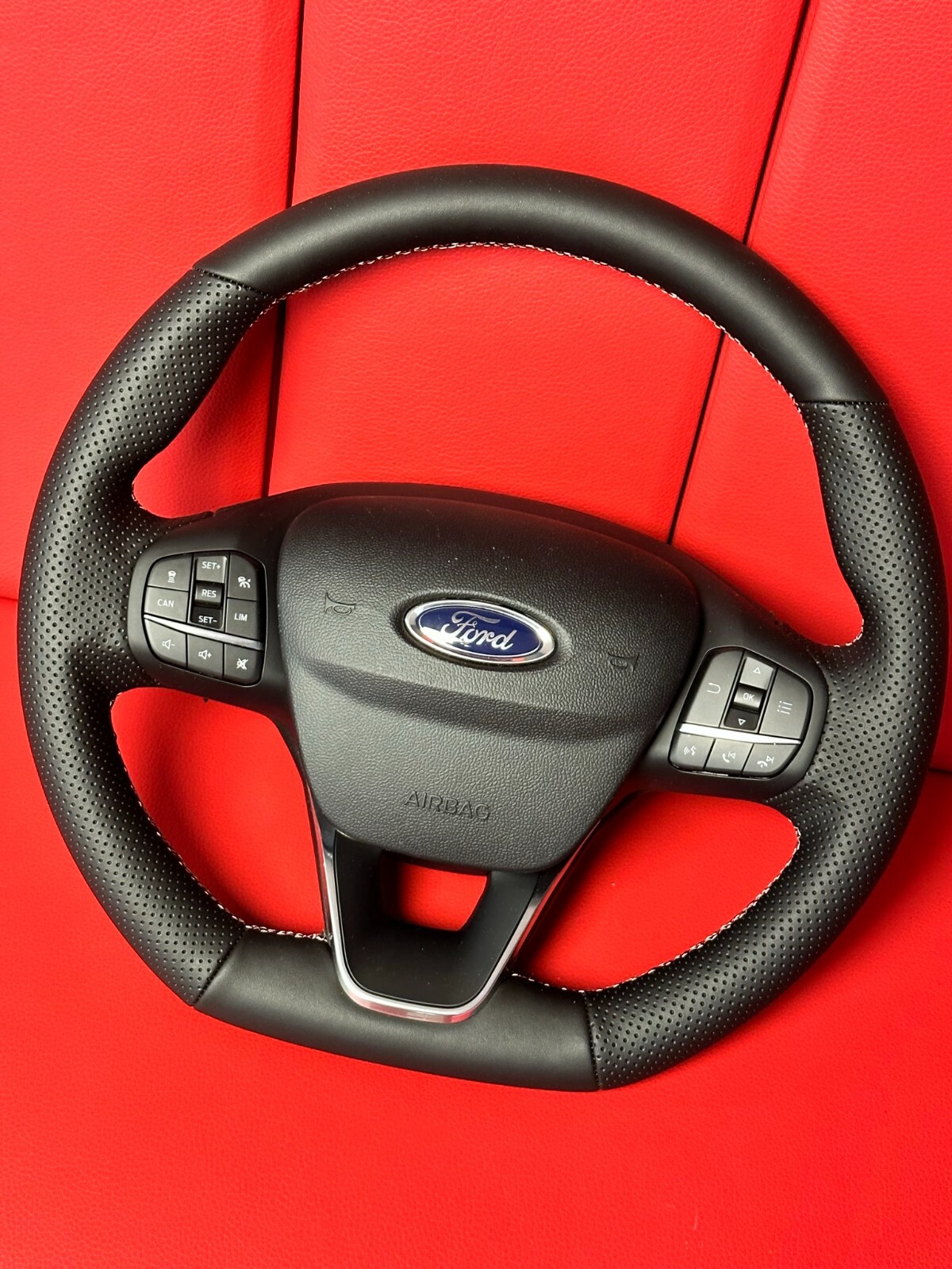 FORD LENKRAD SPORT LEDER LENKRAD KOMPLET L1TJ-3600-VD1HAL ORIGINAL TEIL NEU