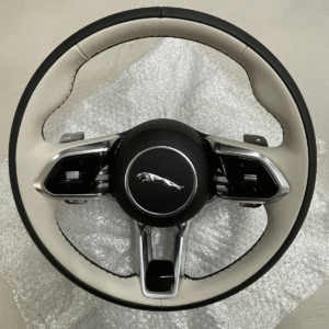 JAGUAR F - PACE JAGUAR SPORT LEDER LENKRAD MIT PADELS KOMPLET ORIG JAGUAR NEU