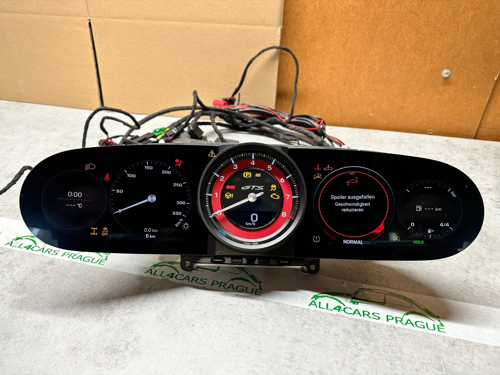 KOMBIINSTRUMENT VIRTUAL COCKPIT PORSCHE 992 GTS 992920950D ROT / RED NEU - 0 KM! - Obrázek 16