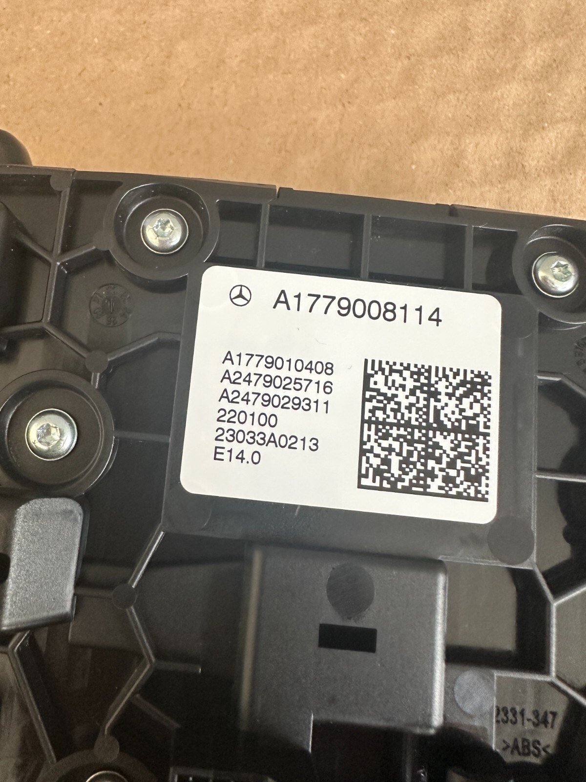 MERCEDES BENZ A-KLASS TOUCHPAD A1779008114 TOUCHPAD CONTROLER ORIG. FAST NEU - Obrázek 10