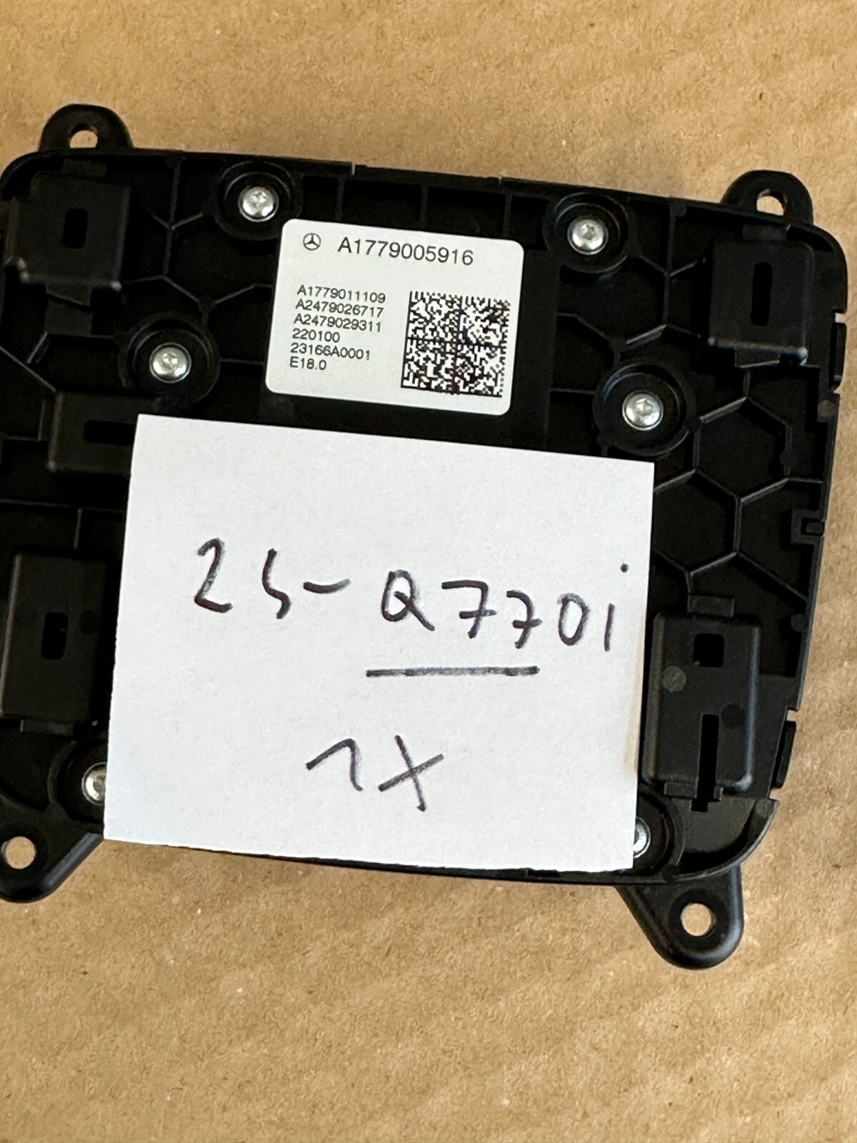 MERCEDES BENZ A-KLASS TOUCHPAD SCHALTER A1779008114 FAST NEU DEM VOM TEST WAGEN - Obrázek 11