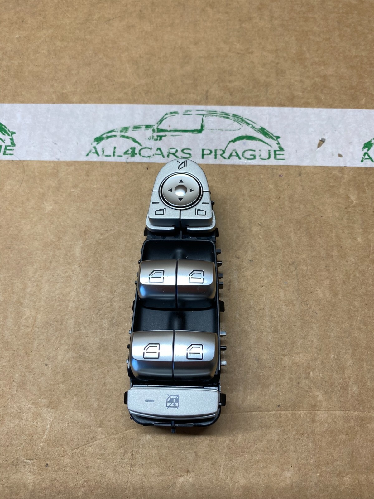 MERCEDES-BENZ FENSTERHEBERSCHALTER SCHALTERBLOCK BEIGE A2229056800 NEU!!!