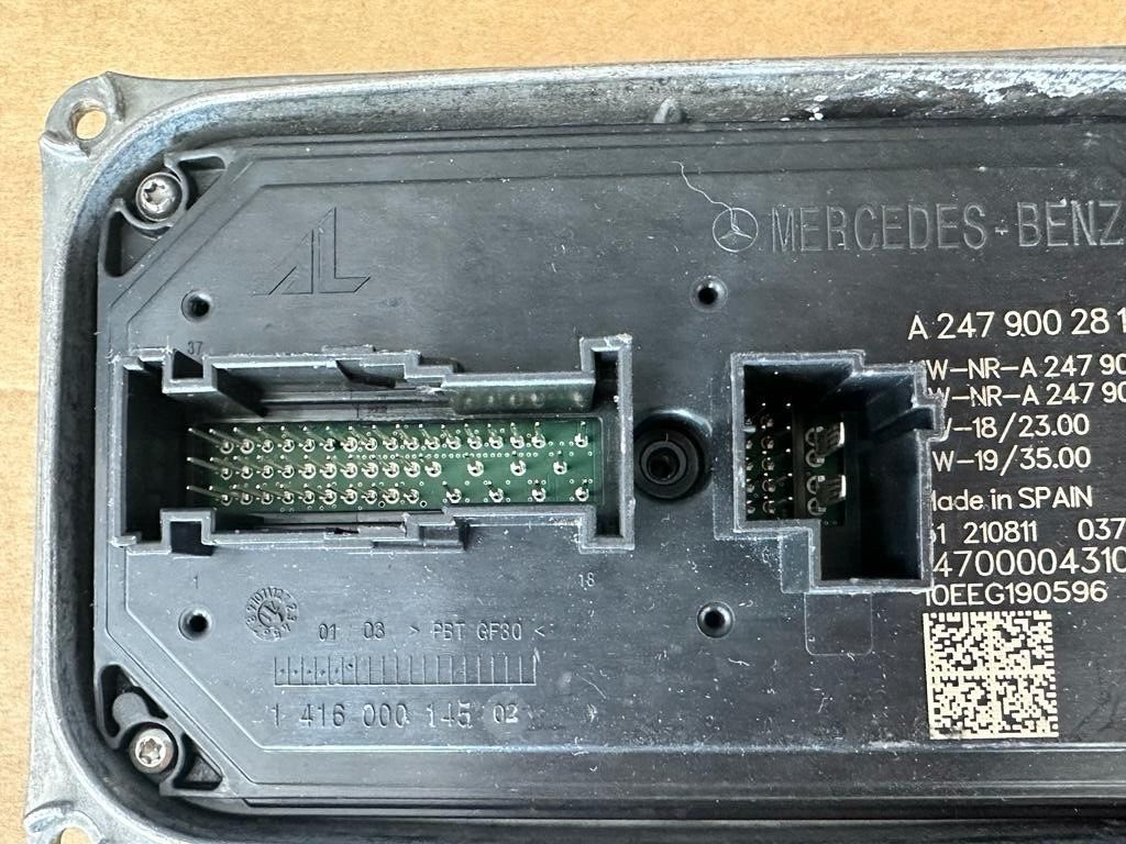 MERCEDES-BENZ SCHEINWERFER-STEUERGERÄT LED MODELEN : A, B, CLA, GLA A2479002810 - Obrázek 12