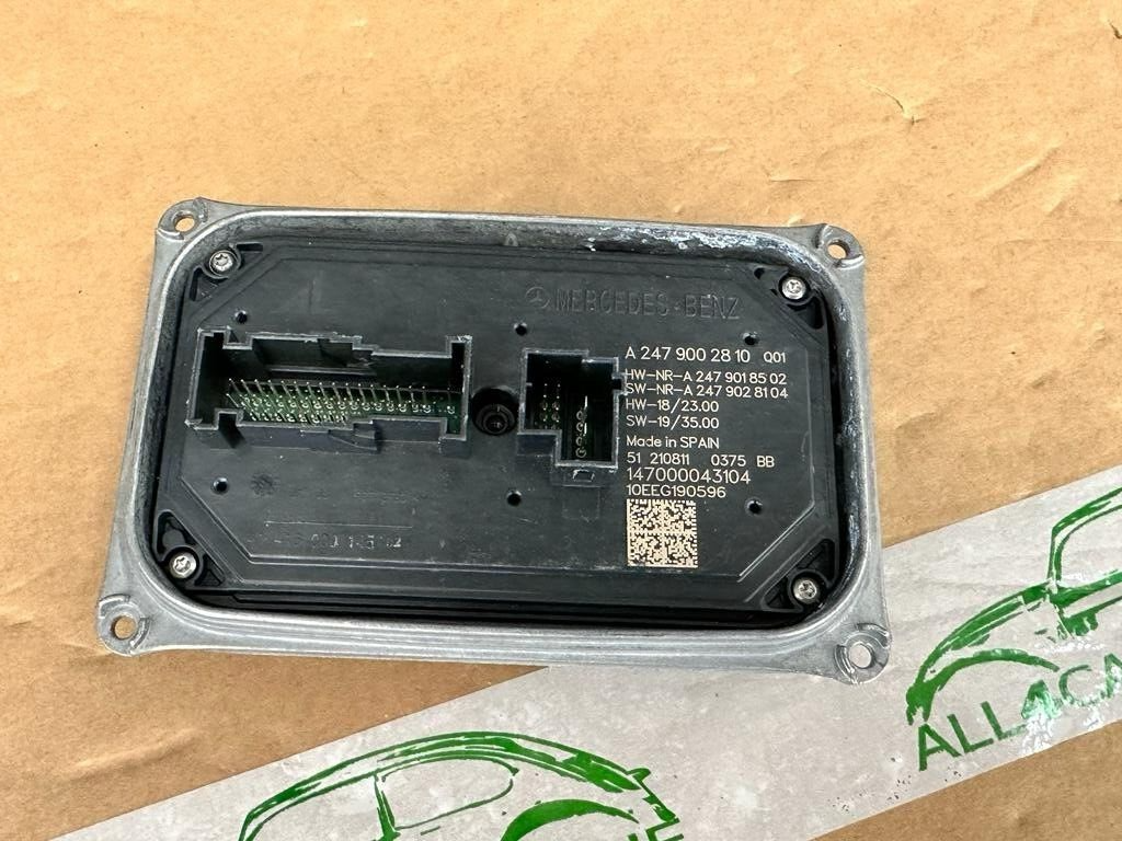MERCEDES-BENZ SCHEINWERFER-STEUERGERÄT LED MODELEN : A, B, CLA, GLA A2479002810 - Obrázek 7