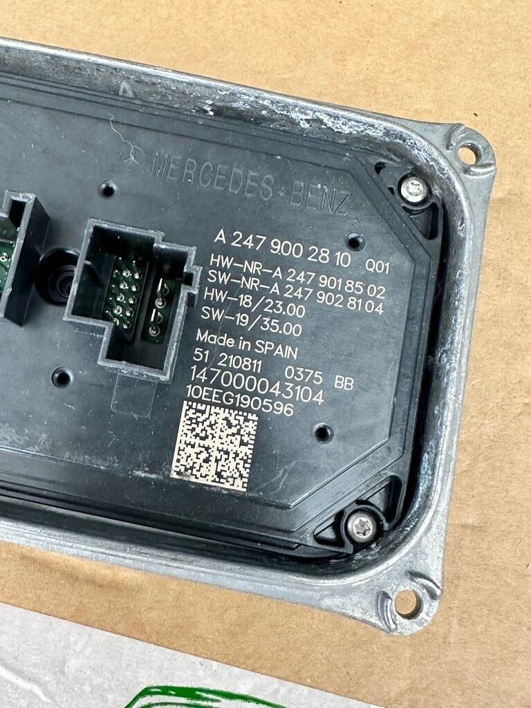 MERCEDES-BENZ SCHEINWERFER-STEUERGERÄT LED MODELEN : A, B, CLA, GLA A2479002810 - Obrázek 8