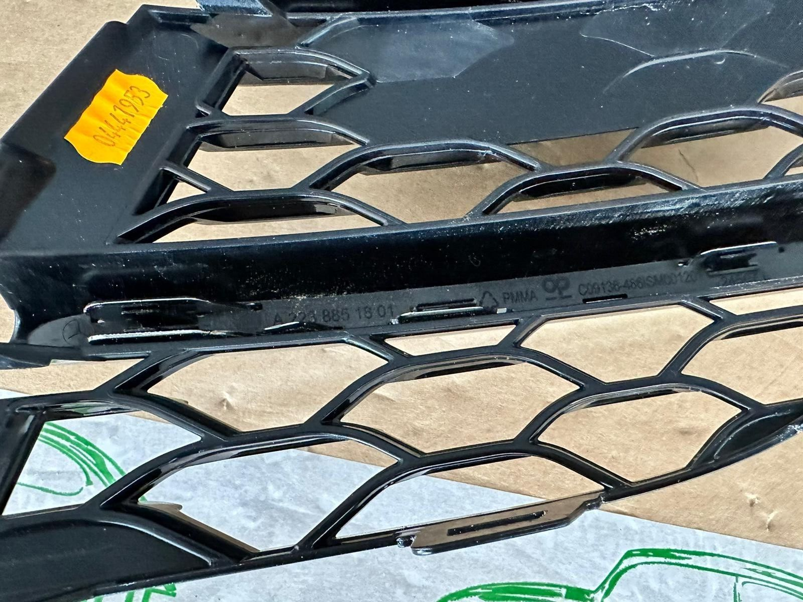 MERCEDES S-KLASS 223 STOSSFÄNGER-LÜFTUNGSGITTER LINKS VORN A2238851801 Fast Neu - Obrázek 10