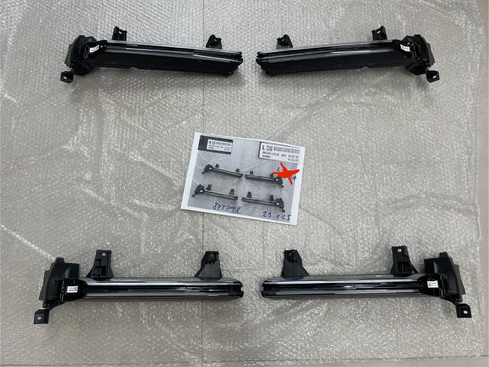 PORSCHE 911 992 TURBO LED TAG FAHRLICHT DAY LIGHT 992941313B - 992941314B NEU - Obrázek 12