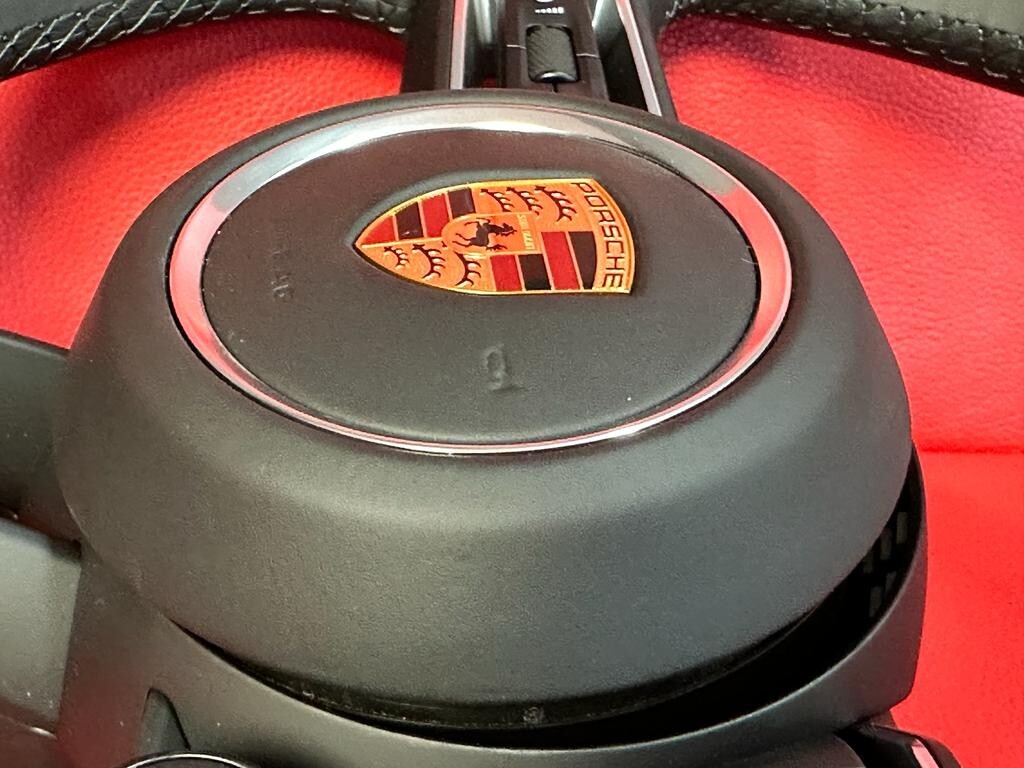 PORSCHE 992 SPORT LEDER LENKRAD KOMPLET PORSCHE STEERING WHEEL COMPLET ORIGINAL - Obrázek 15